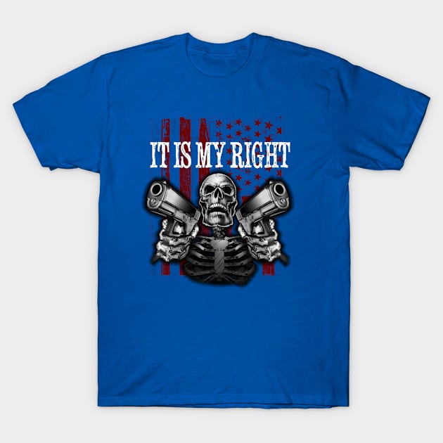 It Is My Right T-Shirt by veerkun